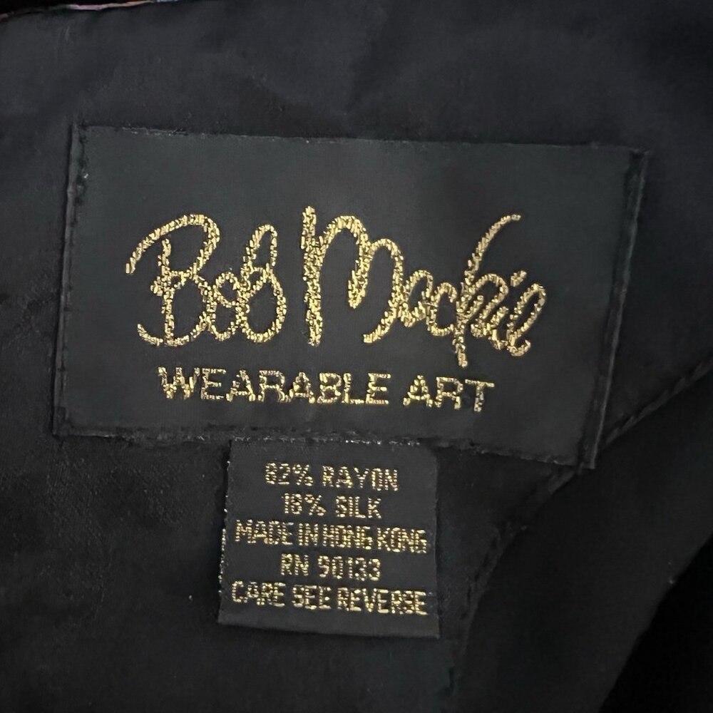 Bob Mackie Women’s Silk Blend Velvet Paisley Wear… - image 4